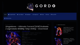 What Gordotorrents.net website looked like in 2019 (4 years ago)