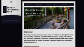 What Gettysburgbedandbreakfast.com website looked like in 2019 (4 years ago)