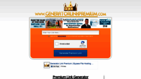 What Generatorlinkpremium.com website looked like in 2019 (4 years ago)
