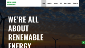 What Greenpower-technology.co.uk website looked like in 2019 (4 years ago)