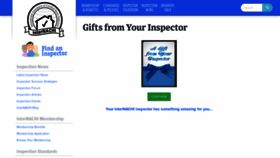 What Giftsfromyourinspector.com website looked like in 2019 (4 years ago)