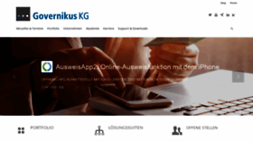 What Governikus.com website looked like in 2019 (4 years ago)
