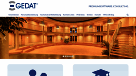 What Gedat.de website looked like in 2019 (4 years ago)