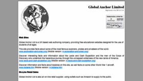 What Globalanchor.biz website looked like in 2019 (4 years ago)