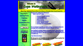 What Gymmotivators.com website looked like in 2019 (4 years ago)