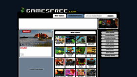 What Gamesfree.com website looked like in 2019 (4 years ago)