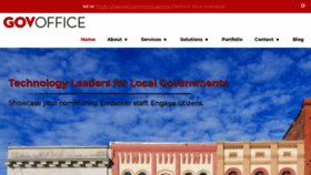 What Govoffice.com website looked like in 2019 (4 years ago)