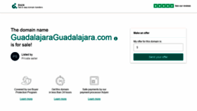 What Guadalajaraguadalajara.com website looked like in 2019 (4 years ago)