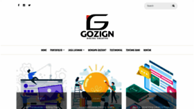 What Gozign.com website looked like in 2019 (4 years ago)