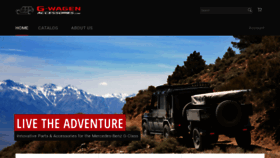 What G-wagenaccessories.com website looked like in 2019 (4 years ago)