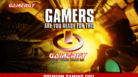What Gamergy.net website looked like in 2019 (4 years ago)