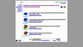 What Glassbead.com website looked like in 2019 (4 years ago)