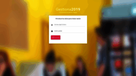 What Gestiona2019.nccextremadura.org website looked like in 2019 (4 years ago)
