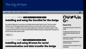 What Gigofham.com website looked like in 2019 (4 years ago)