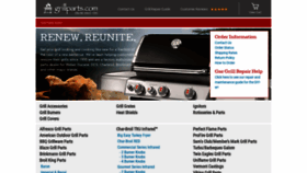 What Grillparts.com website looked like in 2019 (4 years ago)