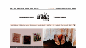 What Greenweddingshoes.com website looked like in 2019 (4 years ago)