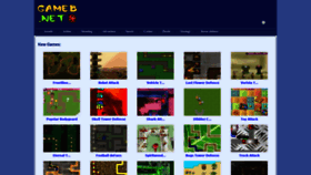 What Gameb.net website looked like in 2019 (4 years ago)