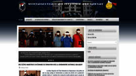 What Gendarmerie.gov.mg website looked like in 2019 (4 years ago)