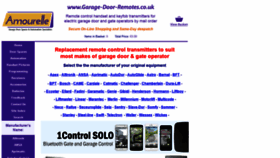 What Garage-door-remotes.co.uk website looked like in 2019 (4 years ago)