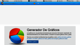 What Generadordegraficos.com website looked like in 2019 (4 years ago)