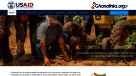 What Ghanalinks.org website looked like in 2019 (4 years ago)