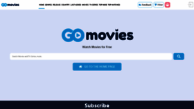 What Gomovies.bid website looked like in 2019 (4 years ago)