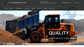 What Grinfra.com website looked like in 2019 (6 years ago)