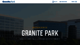 What Granitepark.com website looked like in 2019 (4 years ago)