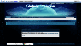 What Globale-evolution.de website looked like in 2019 (4 years ago)
