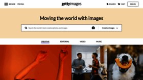 What Gettyimages.dk website looked like in 2019 (4 years ago)