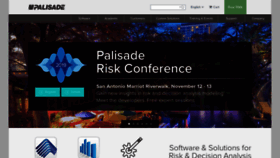 What Go.palisade.com website looked like in 2019 (4 years ago)