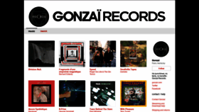 What Gonzairecords.com website looked like in 2019 (4 years ago)