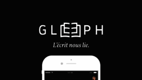What Gleeph.net website looked like in 2019 (4 years ago)