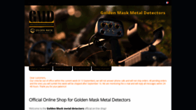 What Goldenmaskdetectors.com website looked like in 2019 (4 years ago)