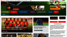 What Ghanasoccernet.com website looked like in 2019 (4 years ago)