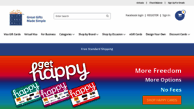 What Giftcardmall.com website looked like in 2019 (5 years ago)