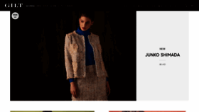 What Gilt.jp website looked like in 2019 (5 years ago)