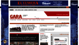 What Gara.net website looked like in 2019 (6 years ago)