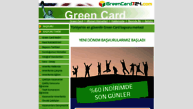 What Greencard724.com website looked like in 2019 (4 years ago)