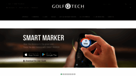 What Golftech.co website looked like in 2019 (4 years ago)