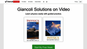 What Giancolianswers.com website looked like in 2019 (4 years ago)
