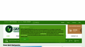 What Greenspirit-hydroponics.com website looked like in 2019 (4 years ago)