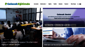 What Gelecekegitimde.com website looked like in 2019 (4 years ago)