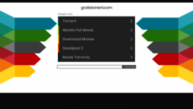 What Gratistorrent.com website looked like in 2019 (4 years ago)