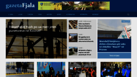 What Gazetafjala.com website looked like in 2019 (4 years ago)