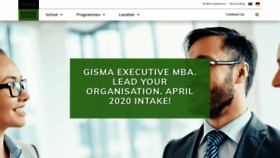 What Gisma.com website looked like in 2019 (4 years ago)