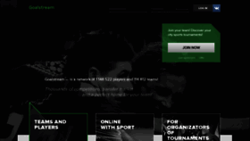 What Goalstream.org website looked like in 2019 (4 years ago)