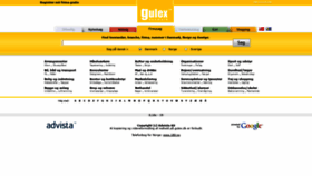 What Gulex.dk website looked like in 2019 (4 years ago)