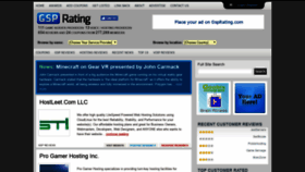 What Gsprating.com website looked like in 2019 (4 years ago)