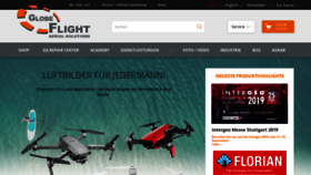 What Globe-flight.de website looked like in 2019 (4 years ago)